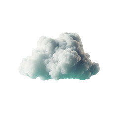 Wall Mural - a cloud floating in the sky