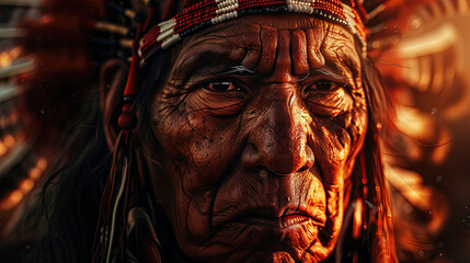 Old Native American Indian