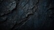 charcoal gray to deep indigo gradient color rough grunge rock texture close-up background from Generative AI
