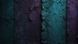 teal blue to royal purple gradient color rough grunge rock texture close-up background from Generative AI