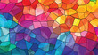 Abstract stained glass background  the colored elem