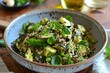 Quinoa and grilled vegetables salad