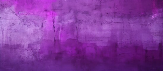Leinwandbilder - Purple and black wall against white backdrop