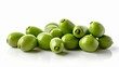  Fresh vibrant green olives perfect for a healthy snack or culinary delight