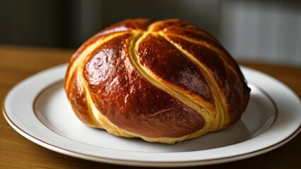 Wall Mural -  Deliciously baked bread ready to be savored