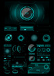 digital interface collection sci-fi themed