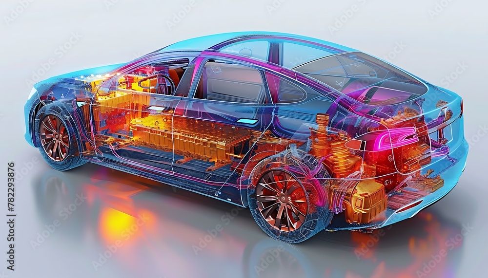 Develop a CAE simulation to analyze the thermal management system of an ...