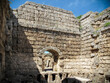 Ancient ruins of the city in the mediterranean