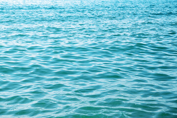 Wall Mural - blue sea water background texture