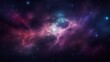 Captivating Cosmic Landscape: Galaxy, Nebulae, and Starry Night Sky Generative AI