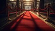 Glamorous Red Carpet Cinematic Scene Generative AI