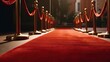 Luxurious Red Carpet Premiere Generative AI