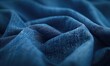 © TheoTheWizard - closeup view of classic blue denim fabric