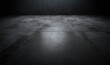 Ethereal Dreamy Texture on Dark Concrete Floor Generative AI