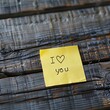 Inspirational & Positive Message on Sticky Note Post-It. Generative AI.