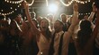 © neirfy - people dancing and celebrating wedding party