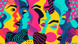 © Alexandre - rosto feminino mulher arte psicodélico