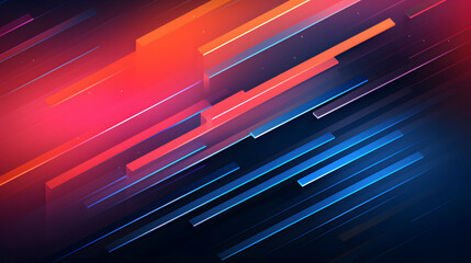 Digital color abstract line geometric arrangement graphic poster web page PPT background
