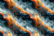 abstract fire seamless pattern of fluidity and movement of liquid forms background