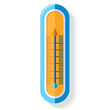 Thermometer  isolated on a transparent background, clipart, graphic resource