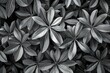 Black and white leaves texture background,  Leaf pattern,  Nature wallpaper