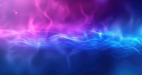 Wall Mural - Abstract gradient background with blurred neon colors, blue purple and pink gradient, minimalistic.