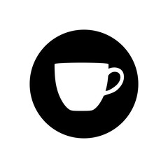 Wall Mural - Coffee cup icon vector. Tea cup illustration sign. Mocha symbol. Tea logo. Hot drink mark.