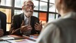 © Best - The senior consultant facilitates a lively brainstorming session, encouraging collaboration and leveraging diverse perspectives to drive innovative solutions.