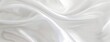 Elegant White Silk Fabric Draped Background