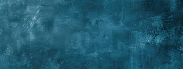 Wall Mural - Artistic Blue Brush Strokes on Canvas Texture