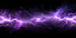 Electric Purple Lightning Energy Abstract Background