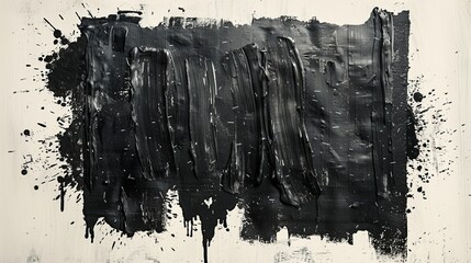 Leinwandbilder - Modern illustration of a dirty isolated background. EPS10 design element of a messy banner. Painting roller distress overlay texture. Grunge design element.