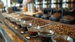 Exploring the Diverse Flavors and Aromas of Premium Coffee Beans from Around the World in an Intimate Tasting Session