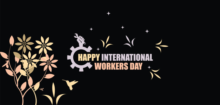 Colorful Creation International Workers Day Illustration
