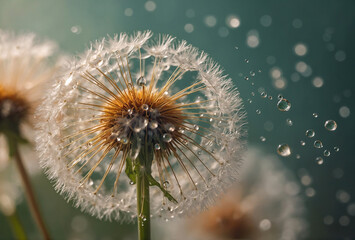 dandelion seed head