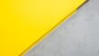 © HellSong - Yellow and grey blank frame overlay backdrop for promo presentation, clean textured background wallpaper with concrete surface