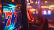 A Vibrant Slot Machine Scene