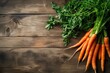 Farm Fresh Carrots: A Rustic Kitchen Delight