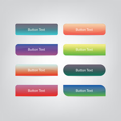 Wall Mural - ombre buttons