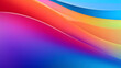 Digital technology rainbow color gradient curve abstract poster web page PPT background