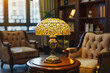 © Pixelite - Belle lampe Tiffany avec mobilier ancien