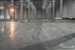 © BMH-Production - Industrial floor - construction process - screeding and grinding of the concrete floor