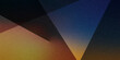 Dynamic multicolored brown orange blue yellow gray graphite geometry on pixel gradient. Ideal for wallpapers, templates. Premium quality