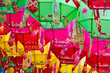 Colorful lanterns at the temple
