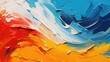 brushstrokes abstract oil painting background