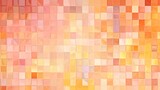 Fototapeta Londyn - Peach ceramic tile close up, texture abstract background, Peach Fuzz.