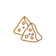 Indian Food Line Icon