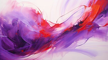 Canvas Print - abstract purple and red background