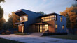 Beatiful Architecture Of A Contemporary Futuristic Home