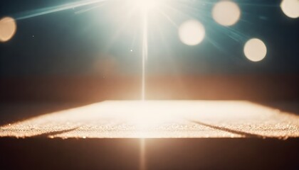 Wall Mural - crystal optical flare film dust overlay effect vintage abstract bokeh and light leaks photo with ret